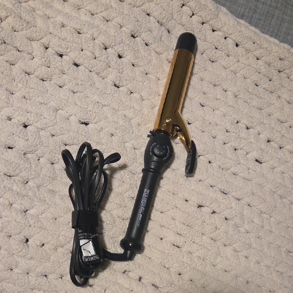 Paul Mitchell Gold and Black Curling Iron
